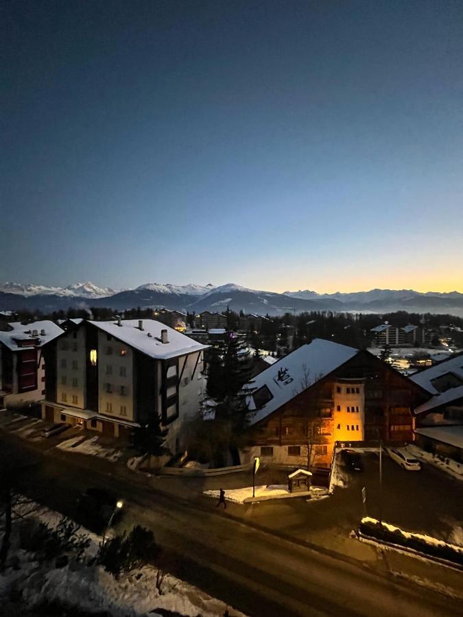 Апартаменти L'Eperon Center Crans Wonderful View Екстер'єр фото