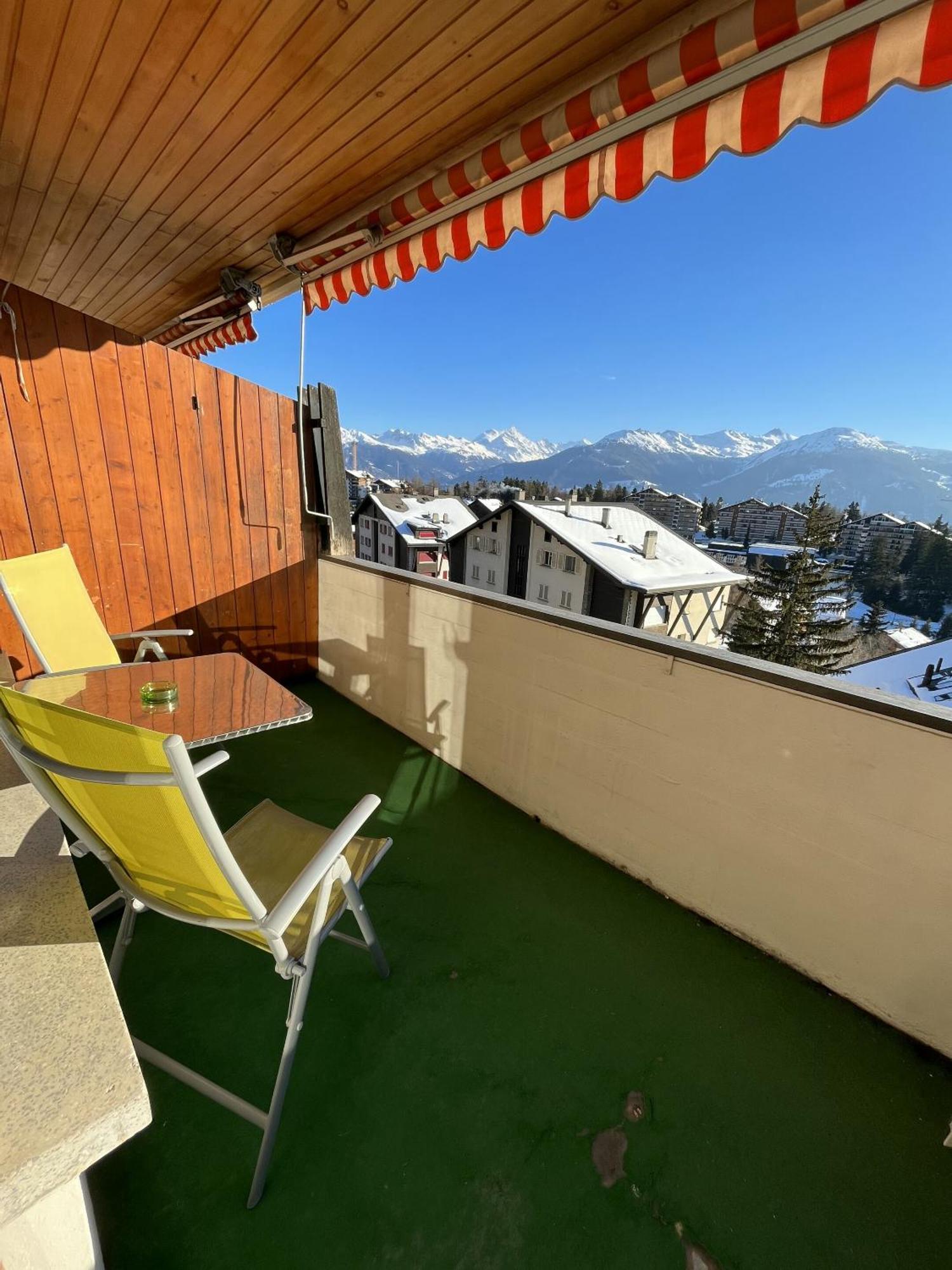 Апартаменти L'Eperon Center Crans Wonderful View Екстер'єр фото