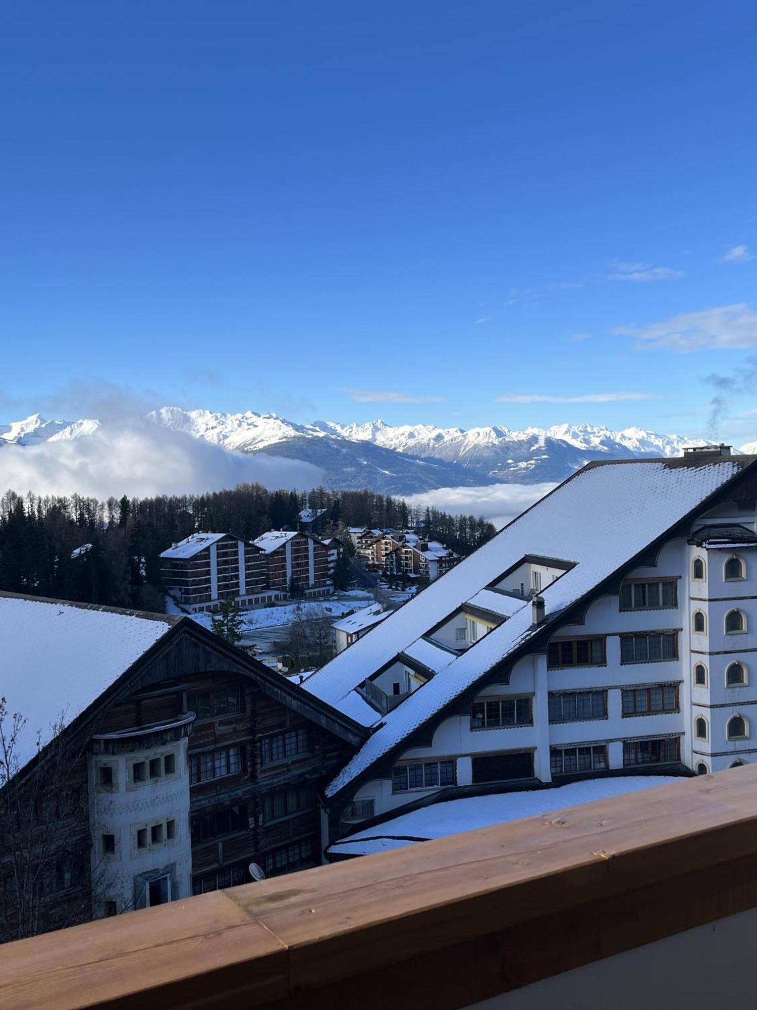 Апартаменти L'Eperon Center Crans Wonderful View Екстер'єр фото