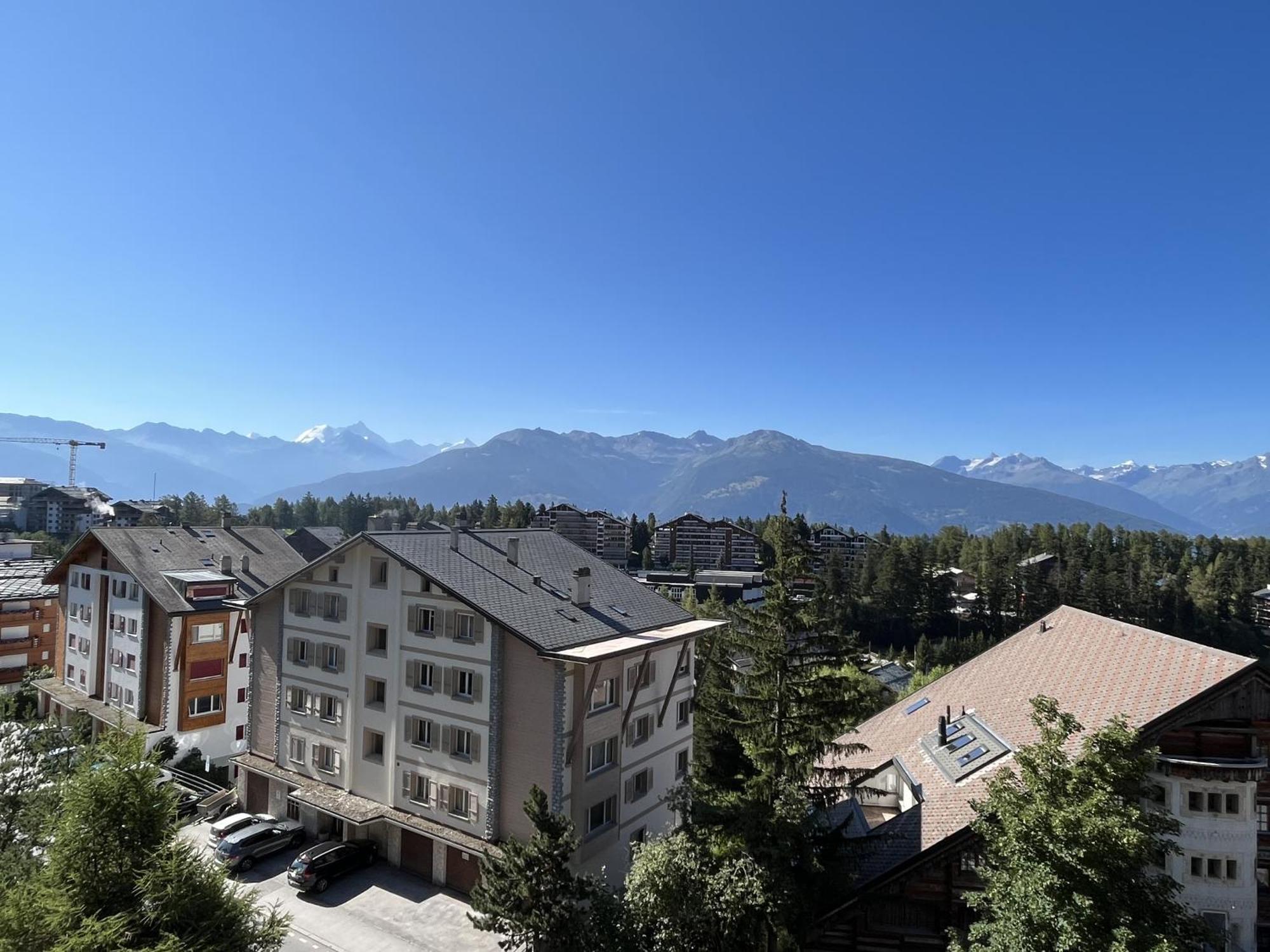 Апартаменти L'Eperon Center Crans Wonderful View Екстер'єр фото
