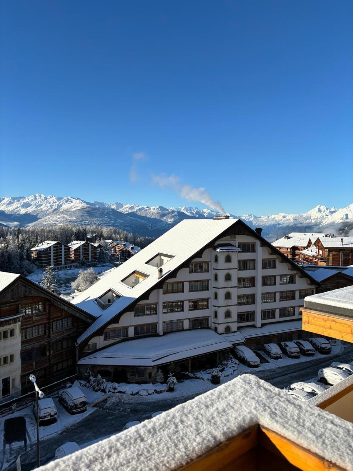 Апартаменти L'Eperon Center Crans Wonderful View Екстер'єр фото