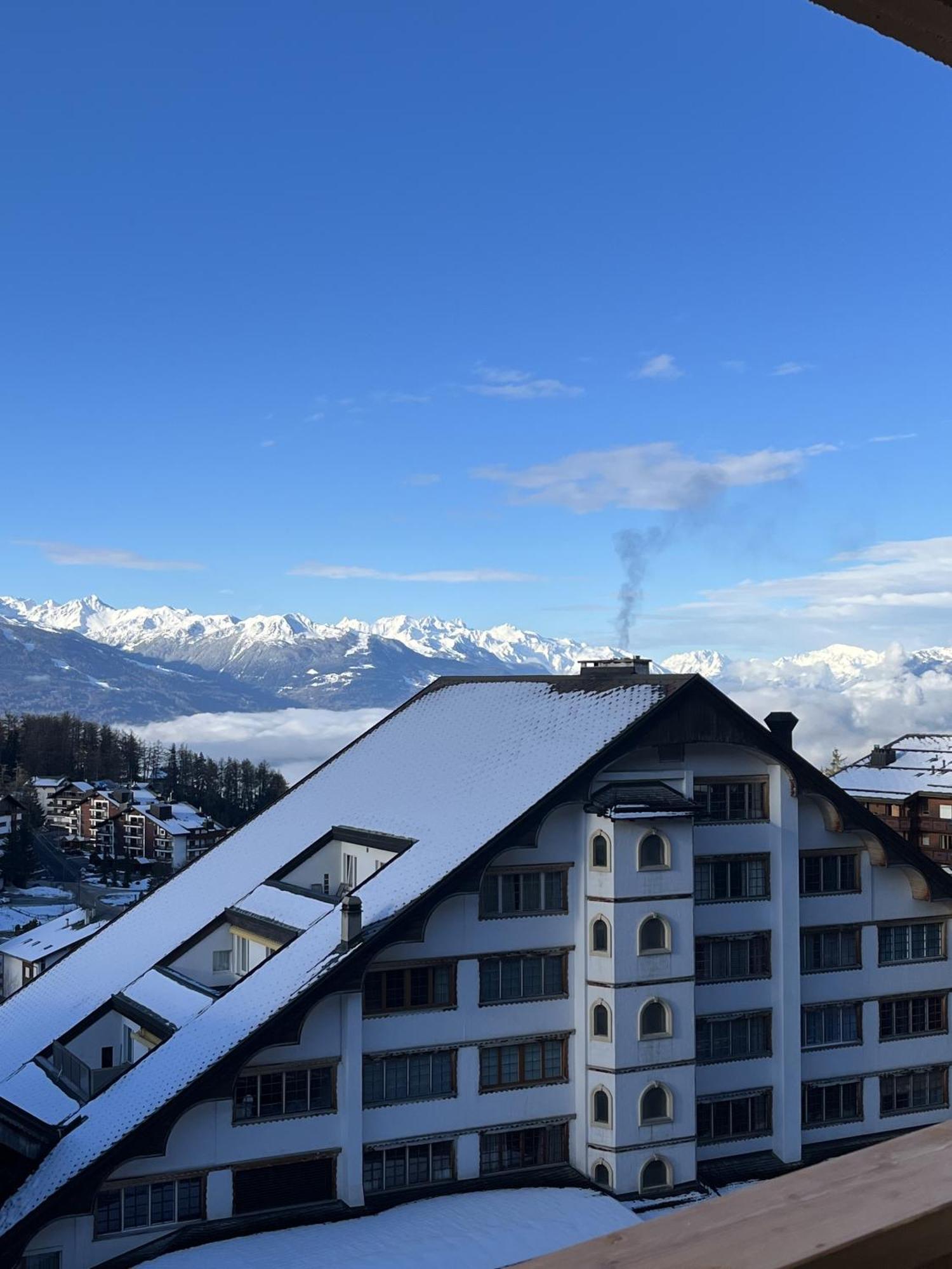 Апартаменти L'Eperon Center Crans Wonderful View Екстер'єр фото