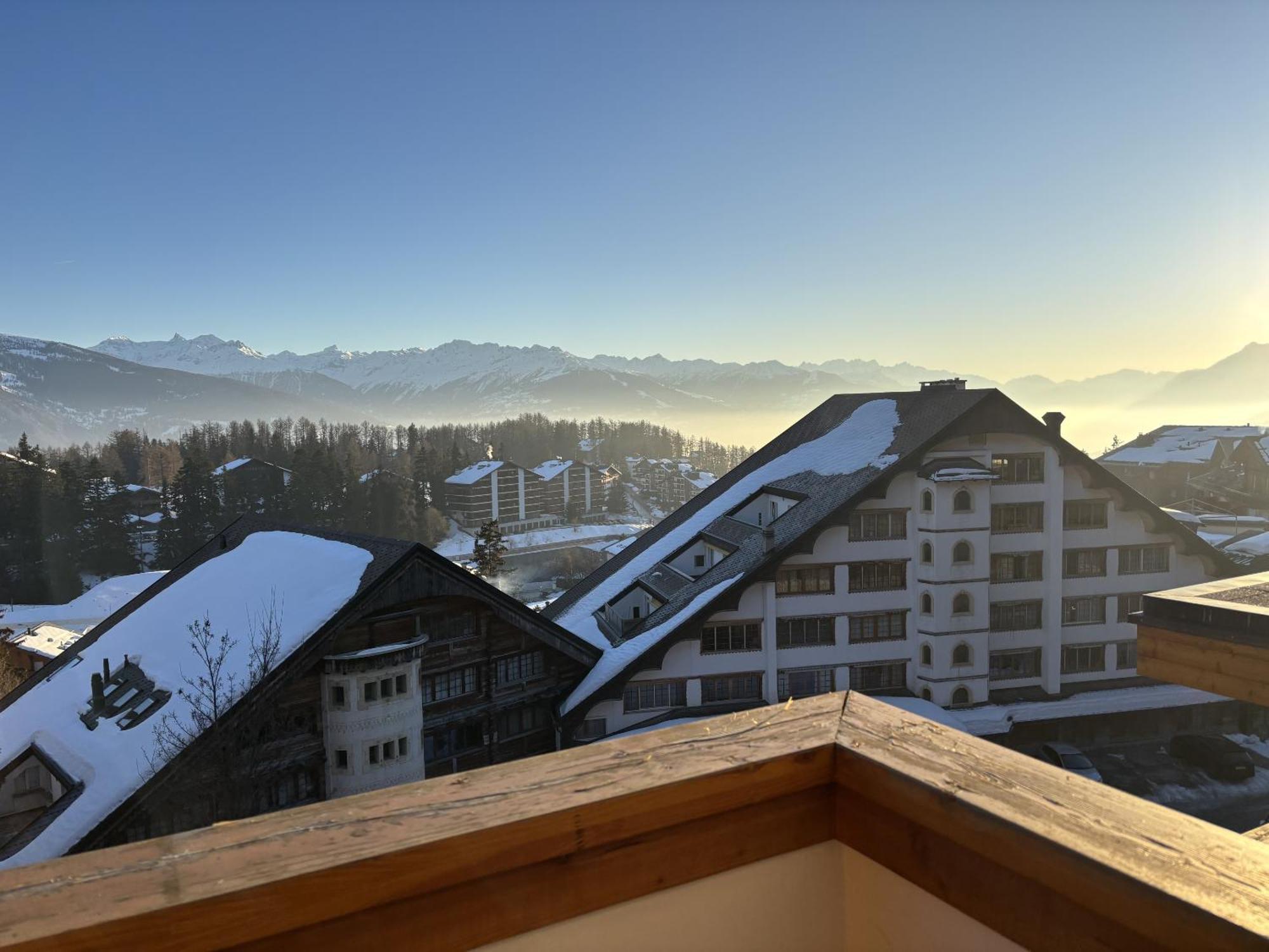 Апартаменти L'Eperon Center Crans Wonderful View Екстер'єр фото